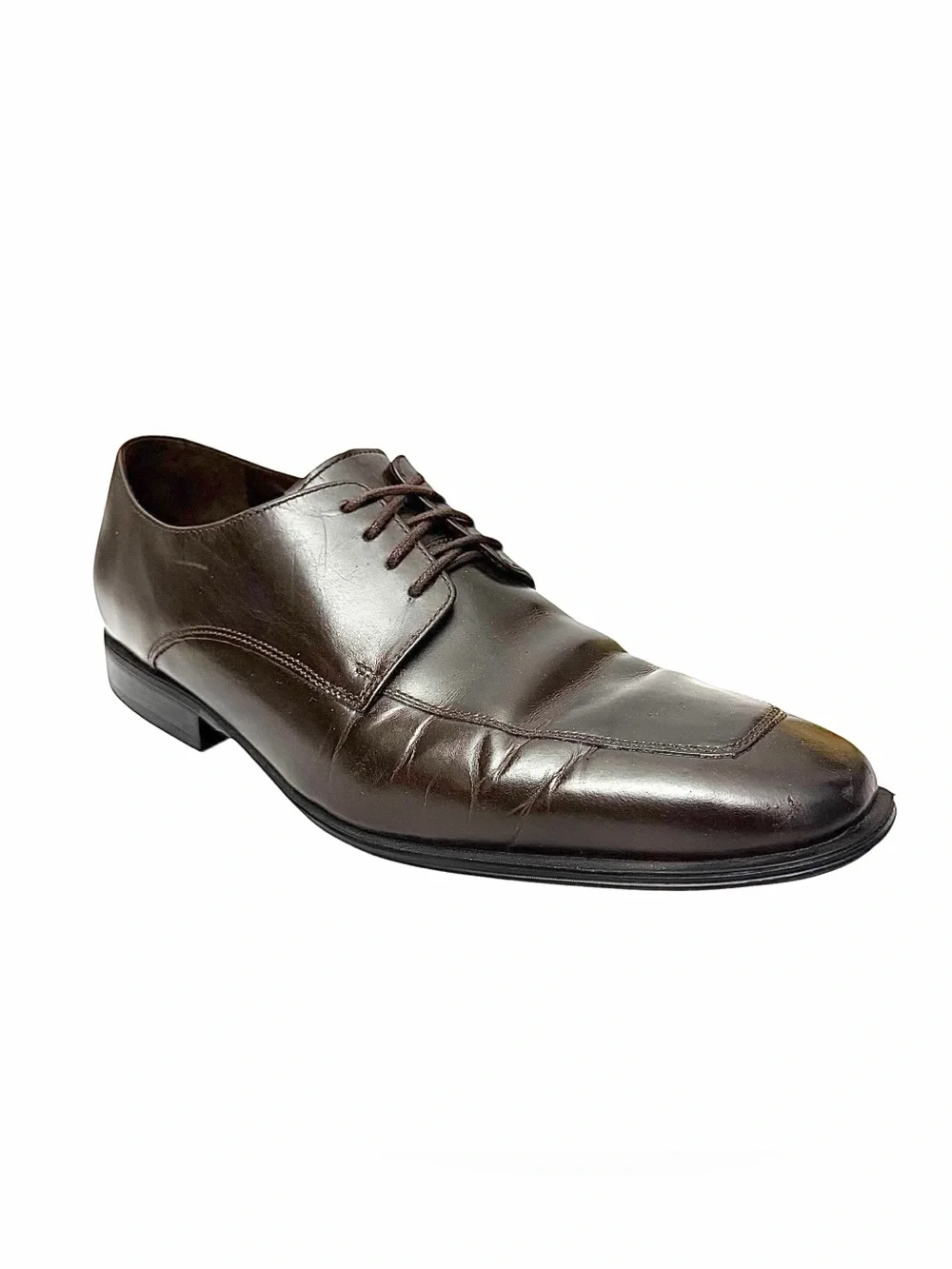Cole Haan C08162 Moc Toe Oxfords Men’s Size 11 M Brown Leather Lace-Up Shoes